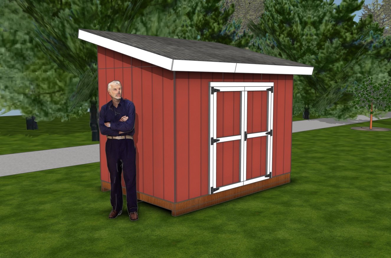 How to build a 8x12 garden shed