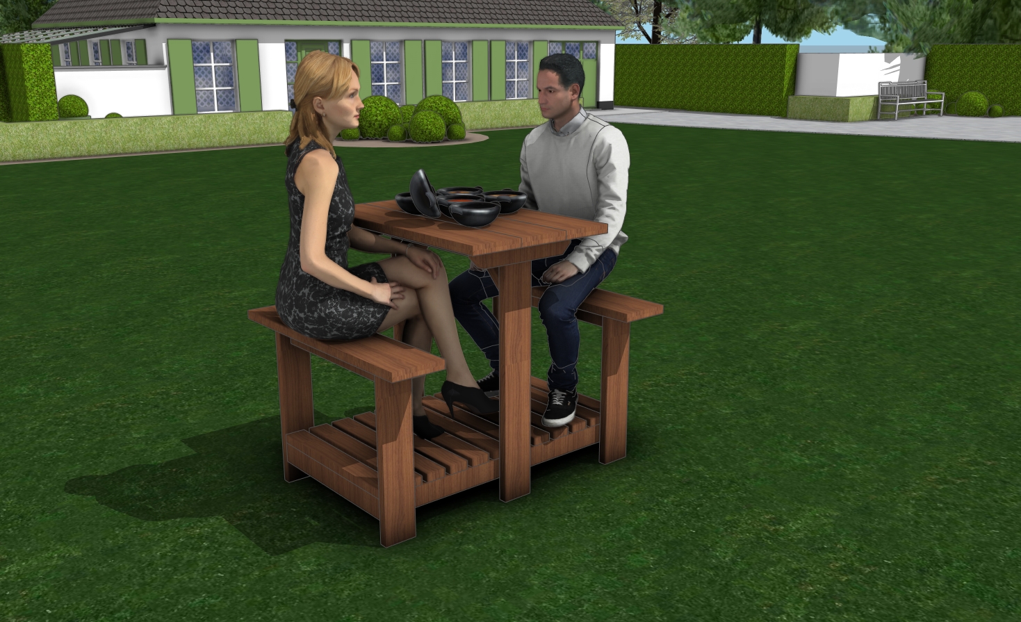How to build a picnic table
